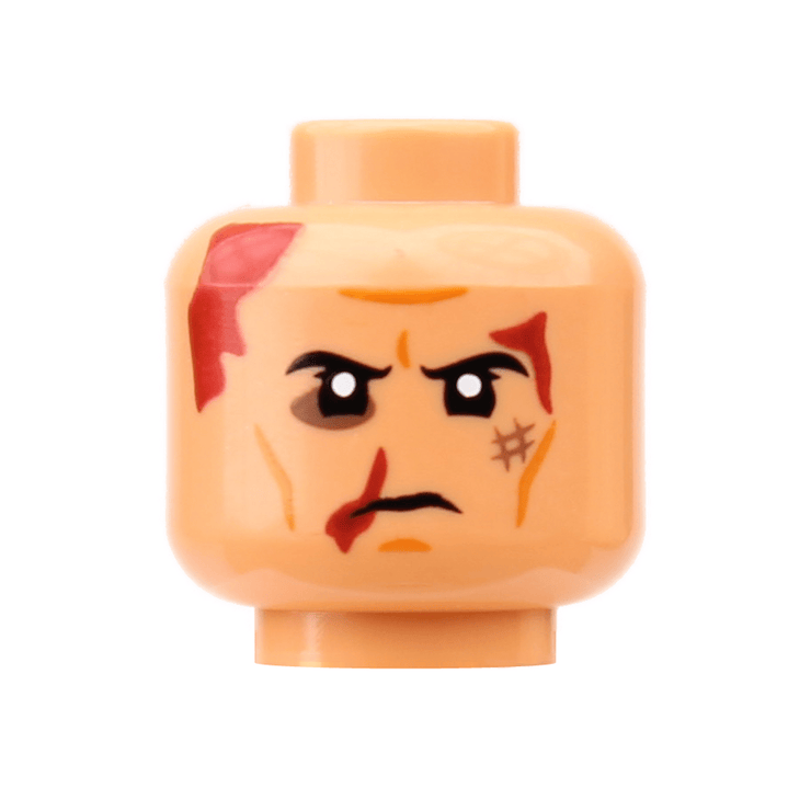 Bloodied Clone Head - Orbital Minifigs