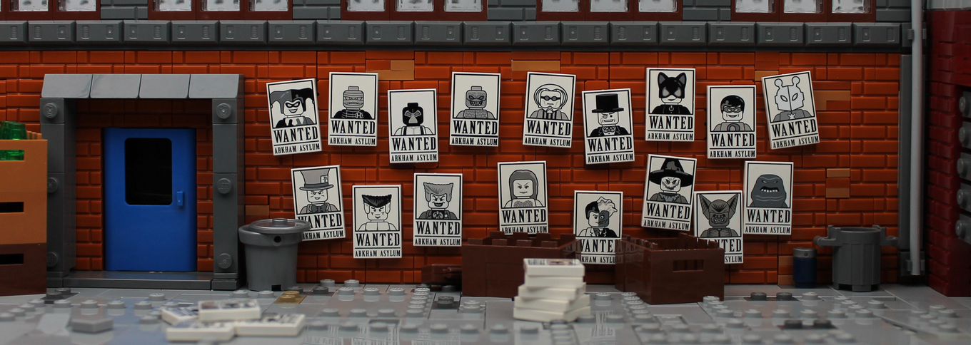 GOTHAM WANTED TILES
