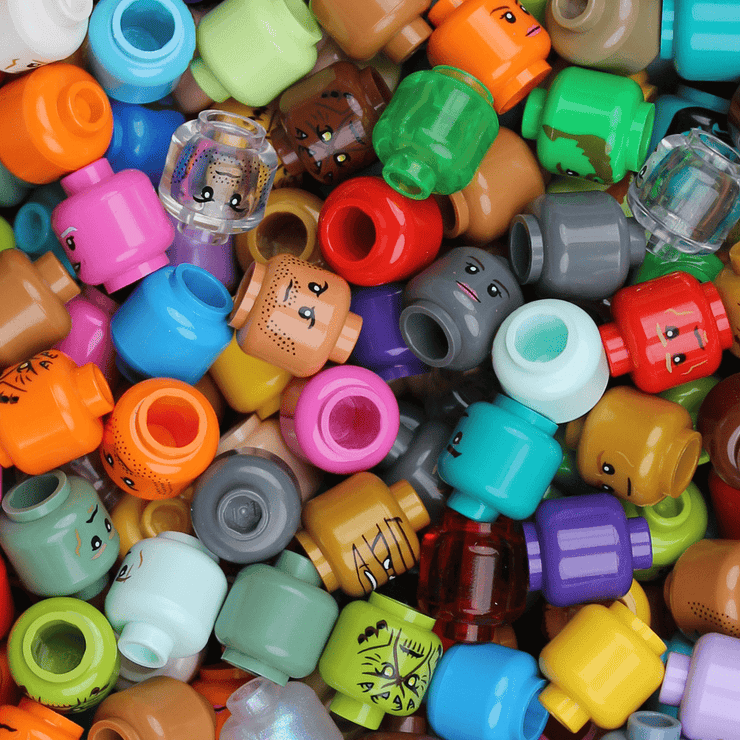 Assorted Ten Head Pack - Orbital Minifigs