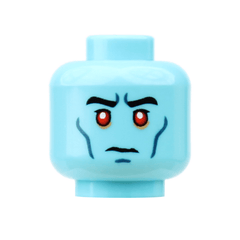 Chiss Male Head - Orbital Minifigs