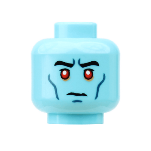 Chiss Male Head - Orbital Minifigs