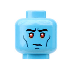 Chiss Male Head - Orbital Minifigs