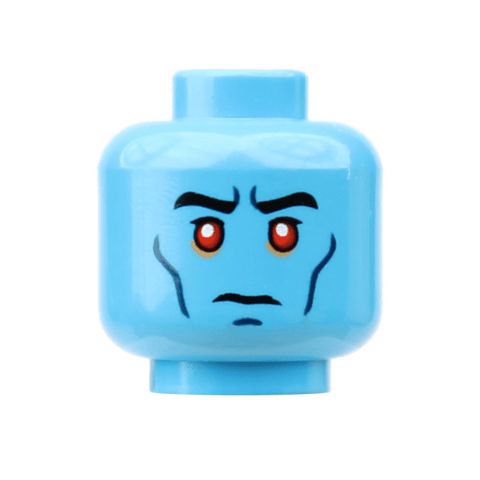 Chiss Male Head - Orbital Minifigs
