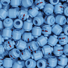 Duros Head - Orbital Minifigs