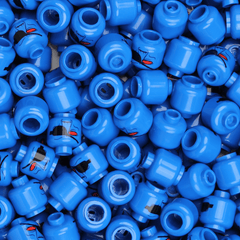 Eyepatch Duros head - Orbital Minifigs