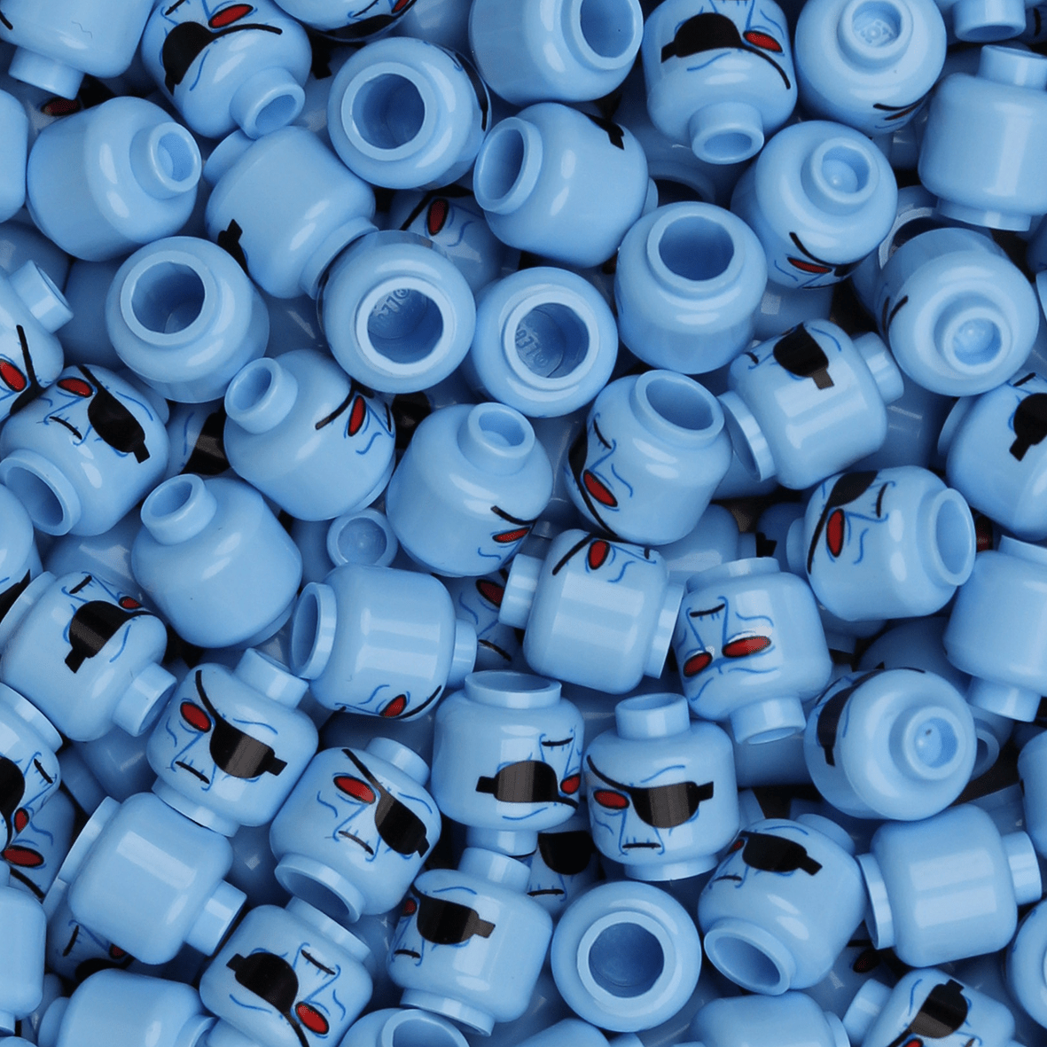 Eyepatch Duros head – Orbital Minifigs