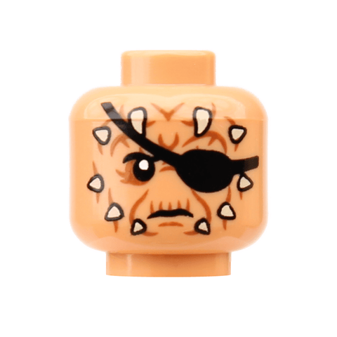 Eyepatch Nikto Head - Orbital Minifigs