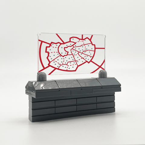 Galactic Map Tactical Display - Orbital Minifigs