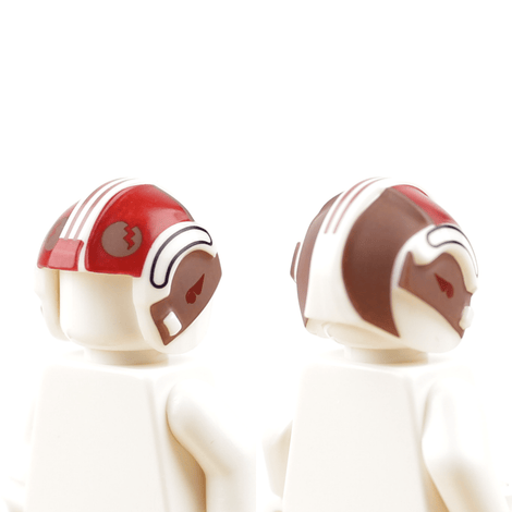Green Squadron Rebel Pilot Helmet - Orbital Minifigs
