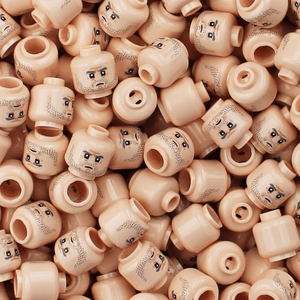 Old Indy Head - Orbital Minifigs