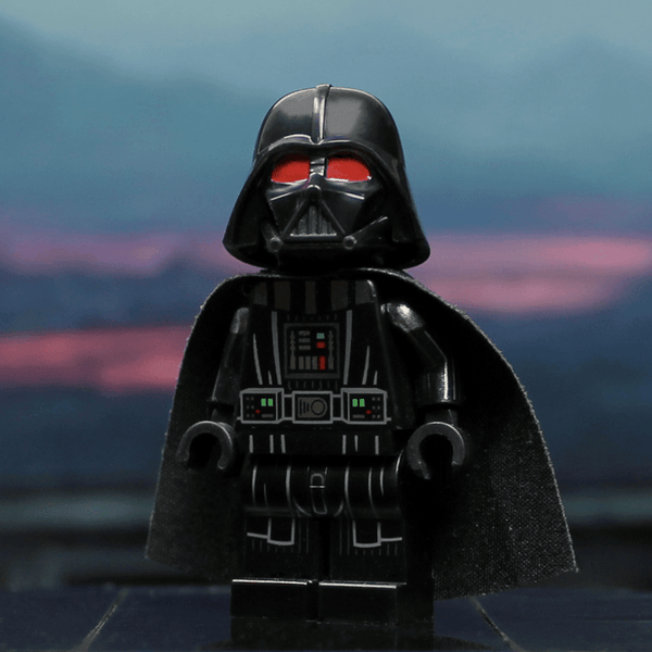 Red Eyes Black Helmet - Orbital Minifigs
