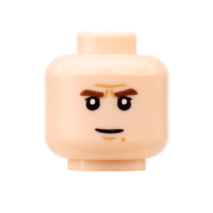 Shaven Indy Head - Orbital Minifigs
