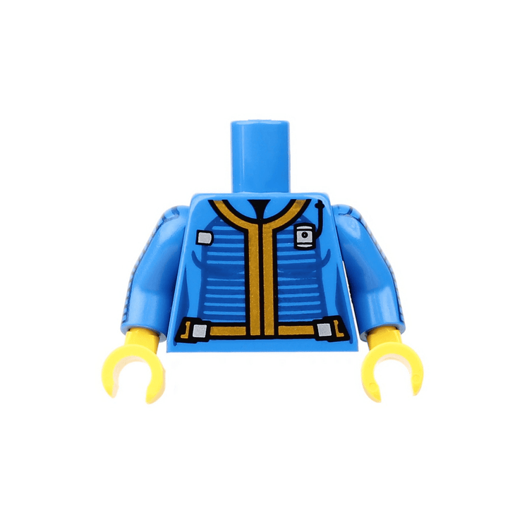 Vault Dweller Torso (Female) - Orbital Minifigs