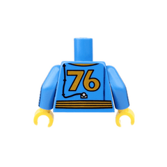 Vault Dweller Torso (Male) - Orbital Minifigs