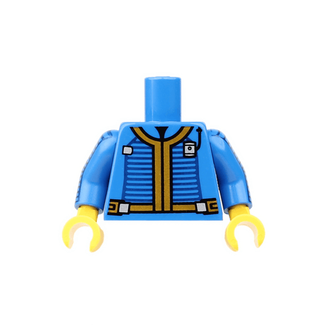 Vault Dweller Torso (Male) - Orbital Minifigs